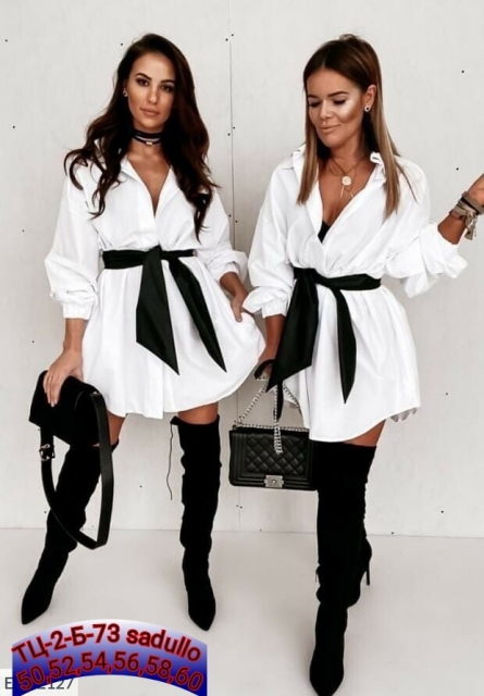 Платье-рубашка - 990FJ0J1